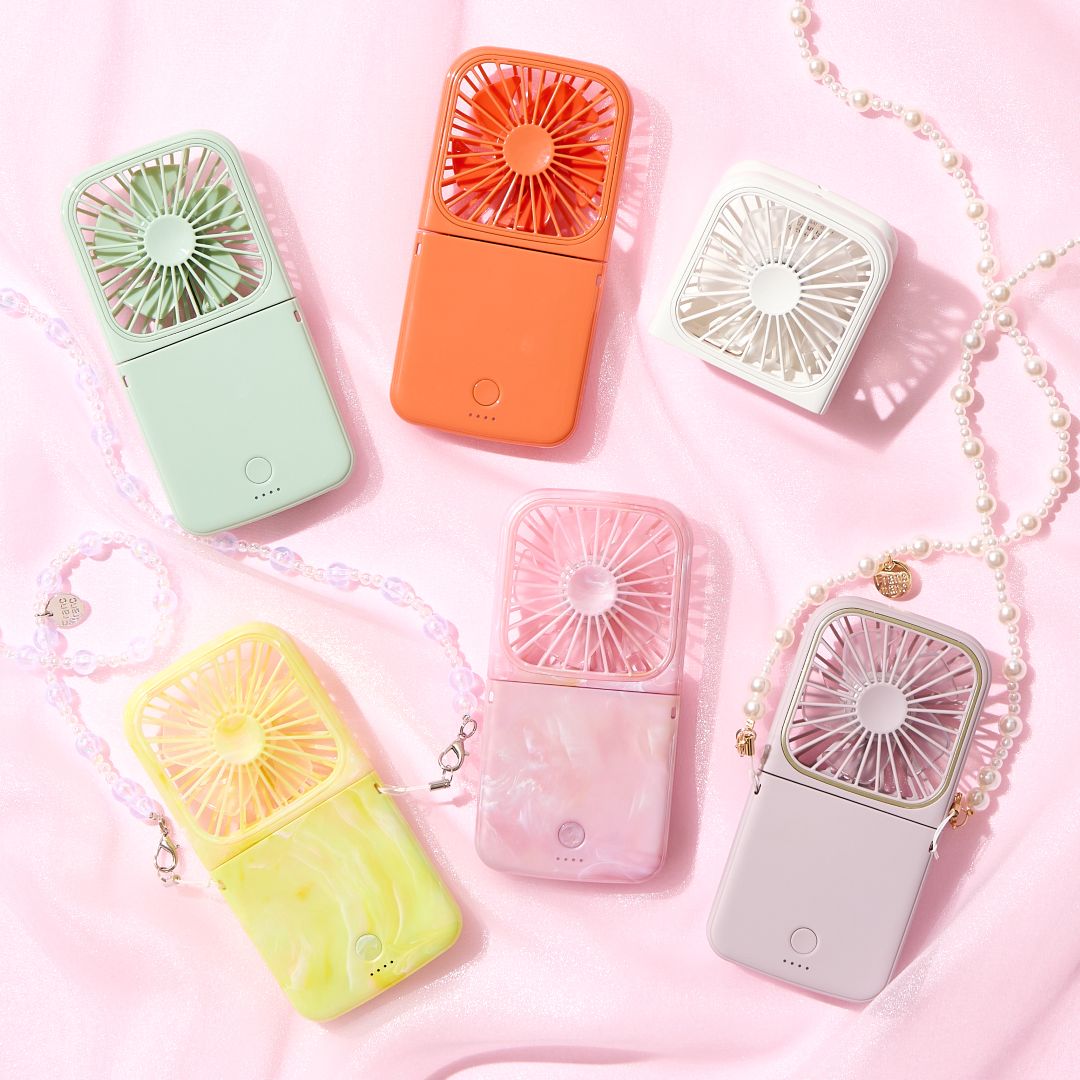 コンパクトで多機能なフレ スマートハンディファンの新デザイン！！