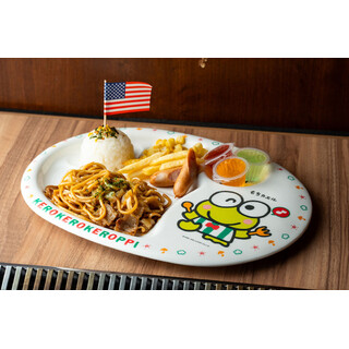 わらいキッズメニューやきそば