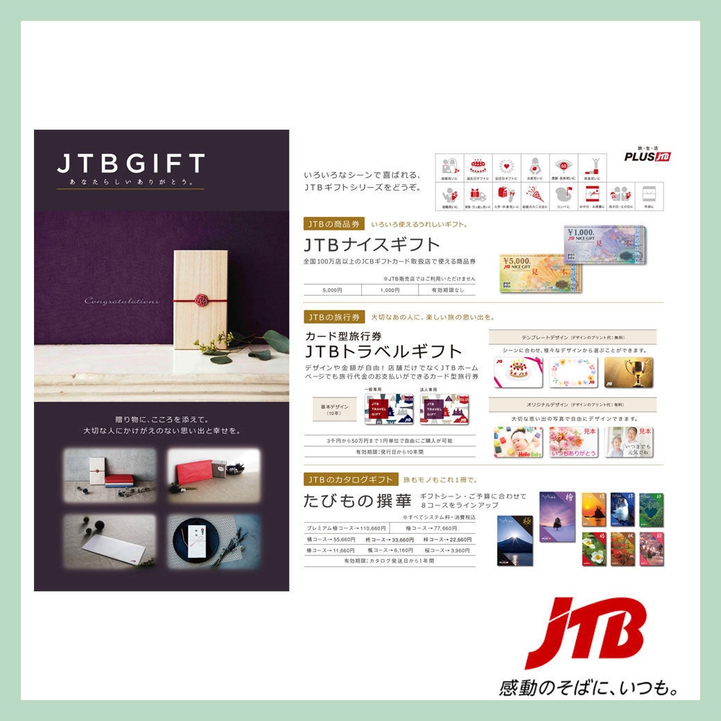ナイスギフト/JTBトラベルギフト