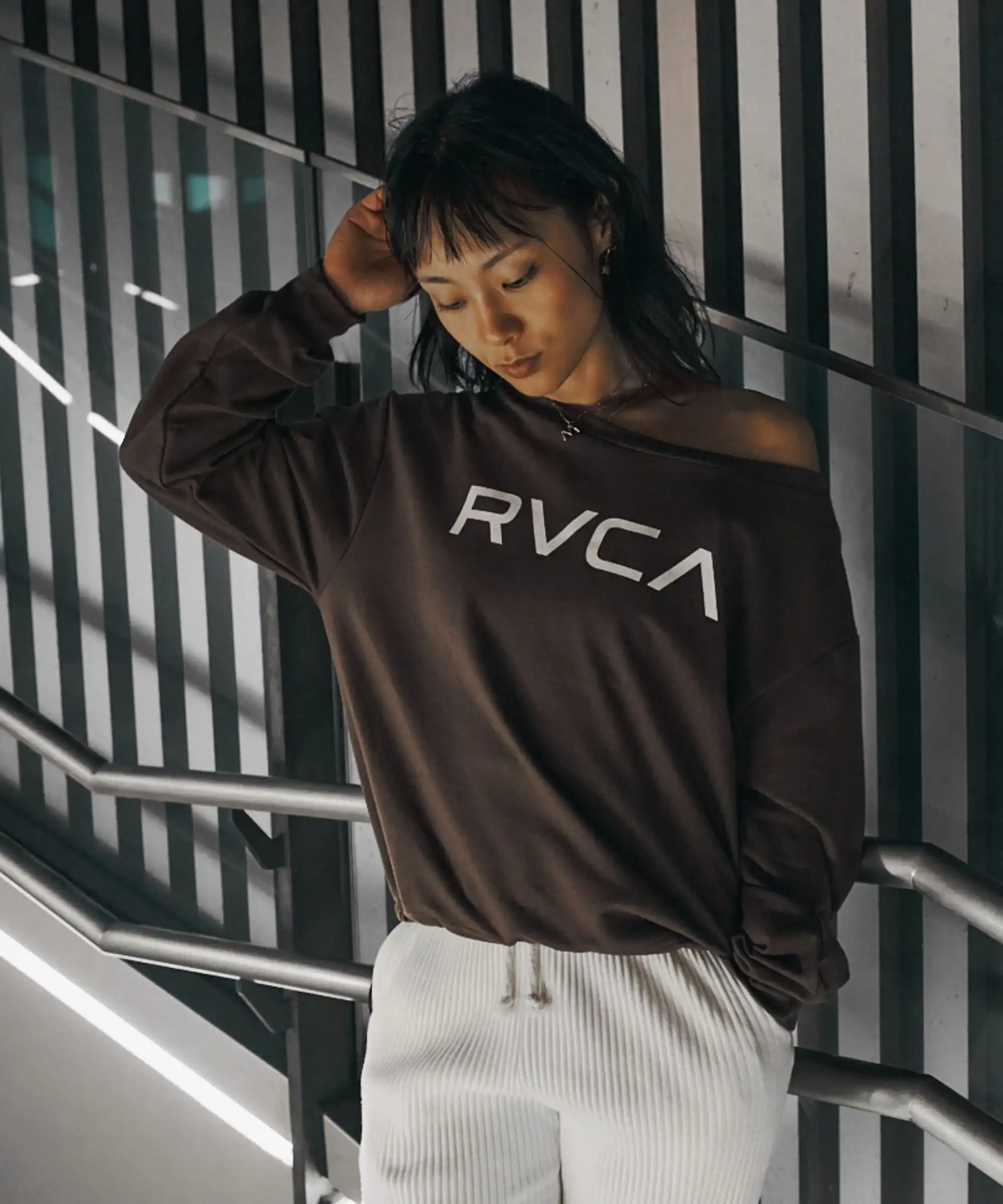RVCA ウィメンズ　トレーナー