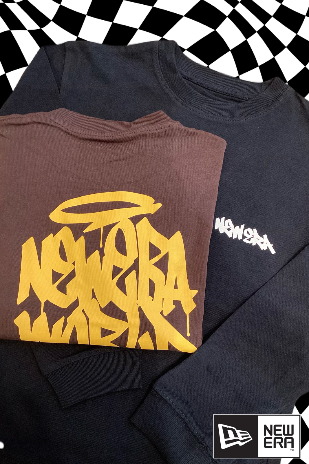 【NEW ERA】キッズ秋の新作ロンT / バックプリントが映えるストリートスタイル