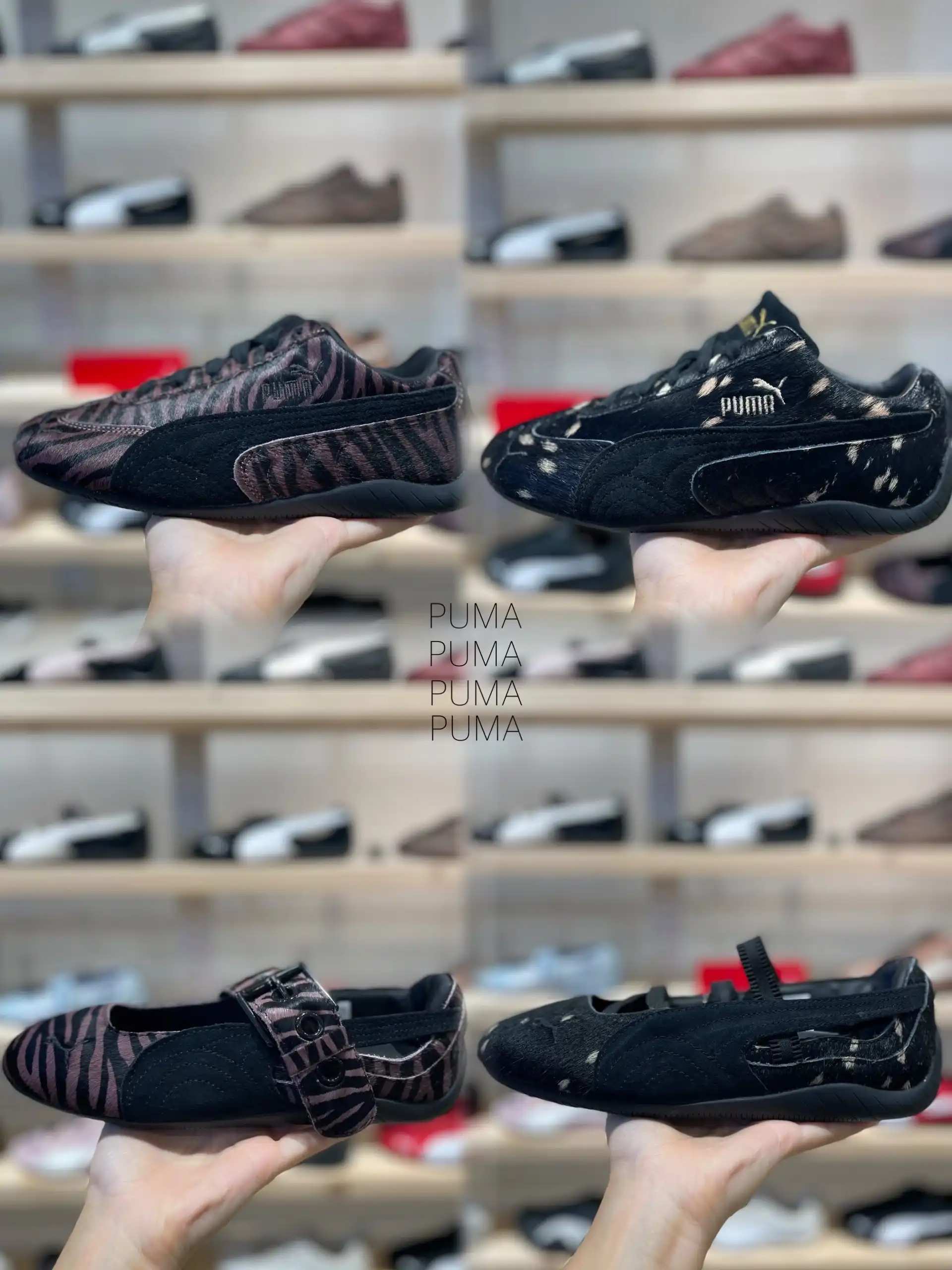 【PUMA】アニマル柄が可愛すぎる♡ 話題の新作シューズが入荷したよ