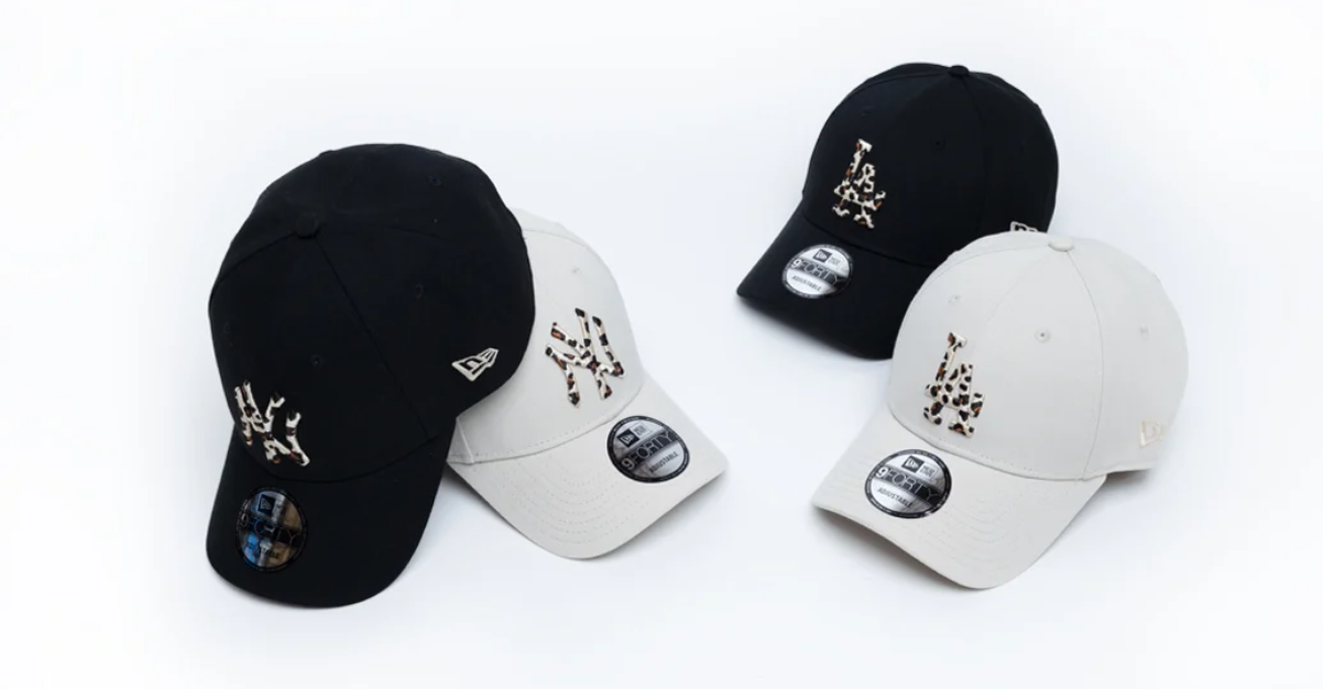 NEWERA×ムラサキスポーツ限定レオパード柄キャップ