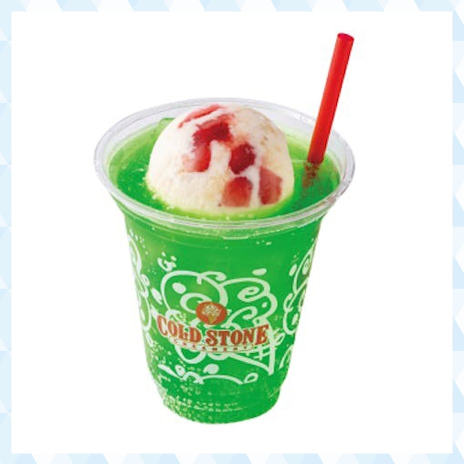 コールド・ストーンのメロンクリームソーダ