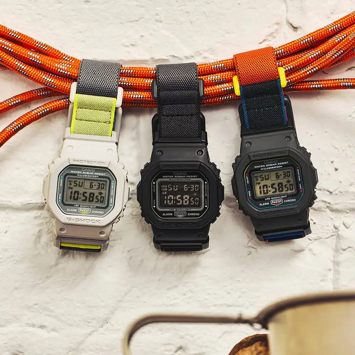 G-SHOCK　快適さと利便性を両立したクロスバンドモデル