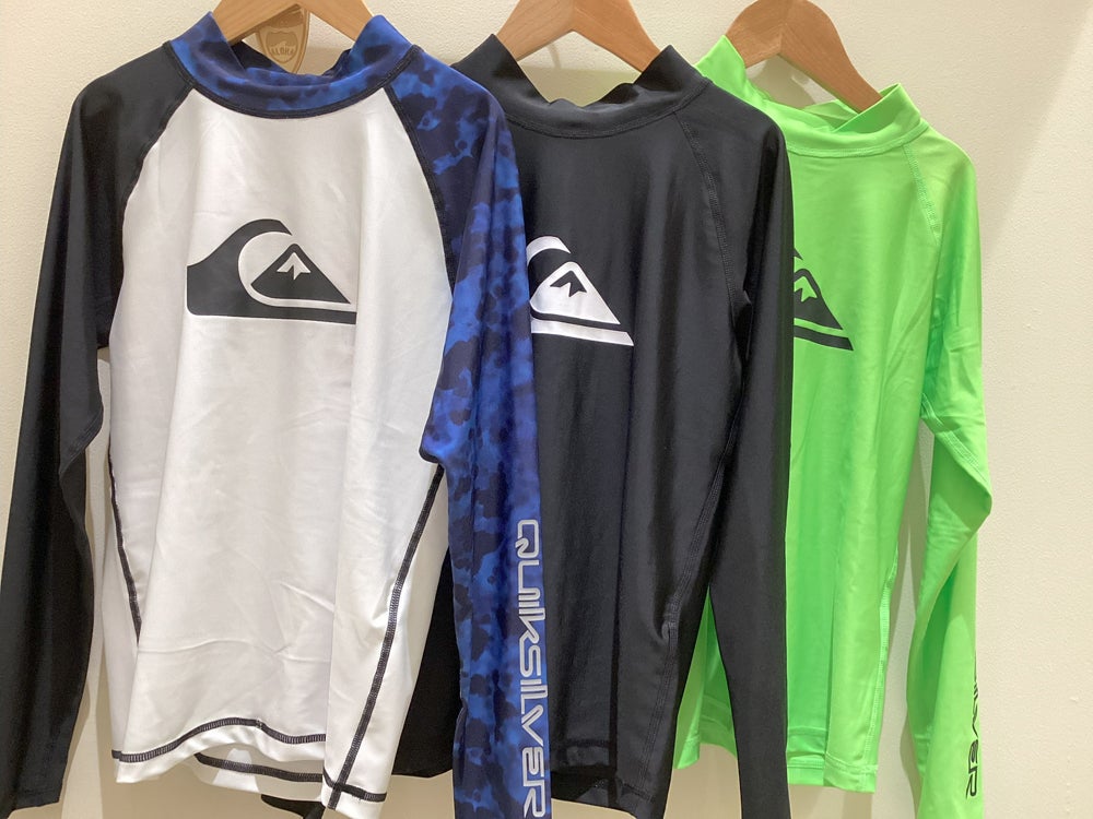 颯季 ニュース｜キッズQS『クイックシルバー』ラッシュガード入荷