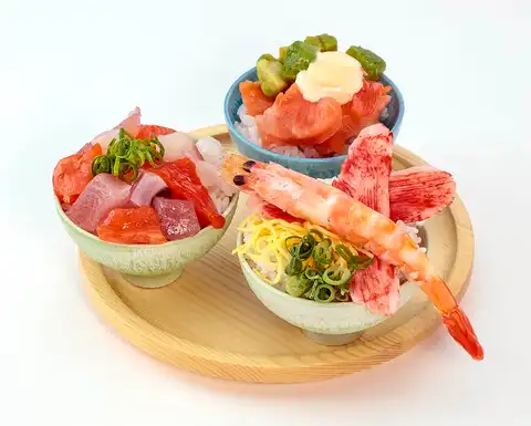 海鮮丼と串カツ まるき
