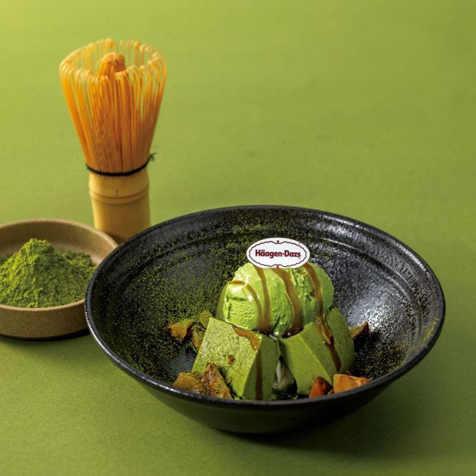 ハーゲンダッツ グリーンティーと抹茶ムース渋皮栗添え