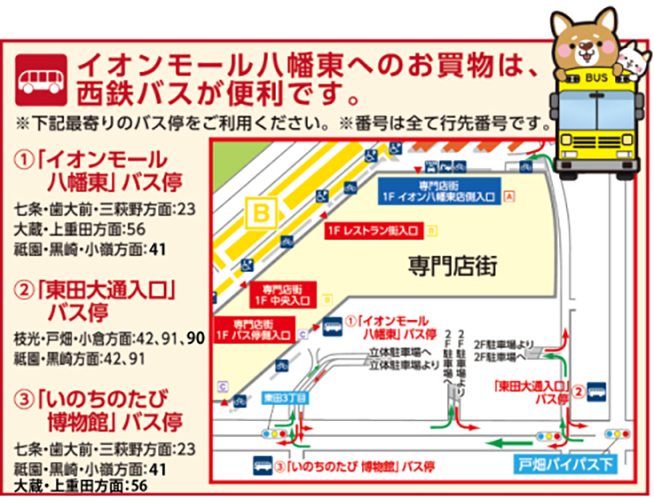 八幡東_アクセスガイド_バスアクセス