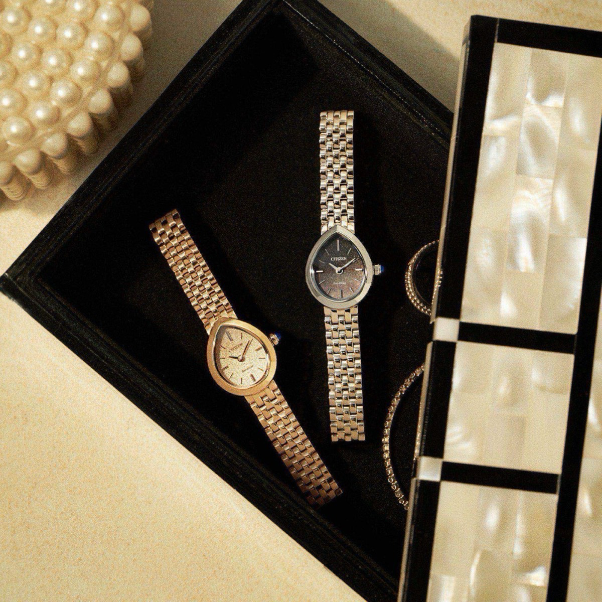 CITIZEN　L　雨の雫をモチーフとしたRAINELL Collection