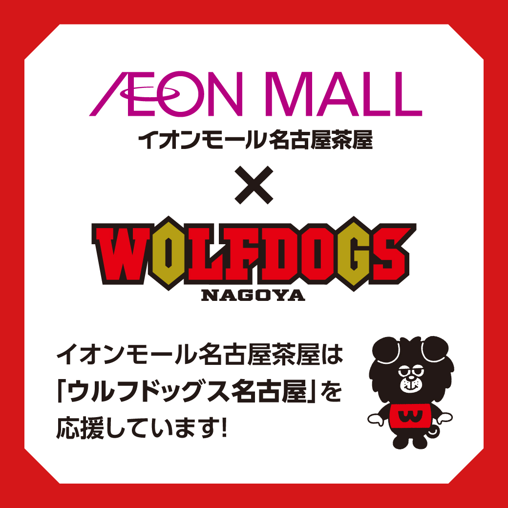 ウルフドッグス名古屋応援ブースオープン！
