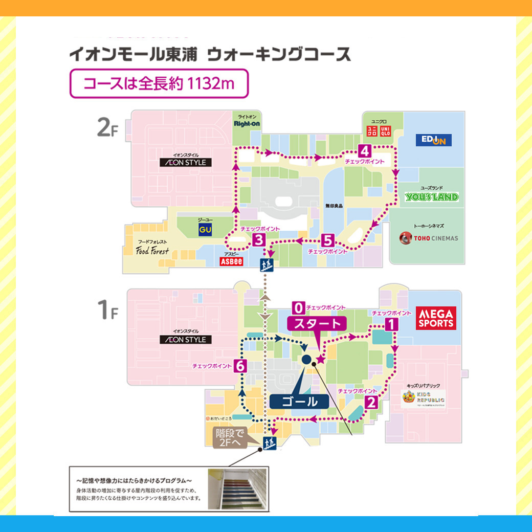 イオンモールウォーキング　