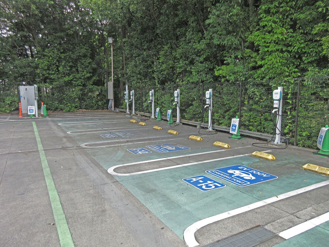 電気自動車（EV）充電器のご案内