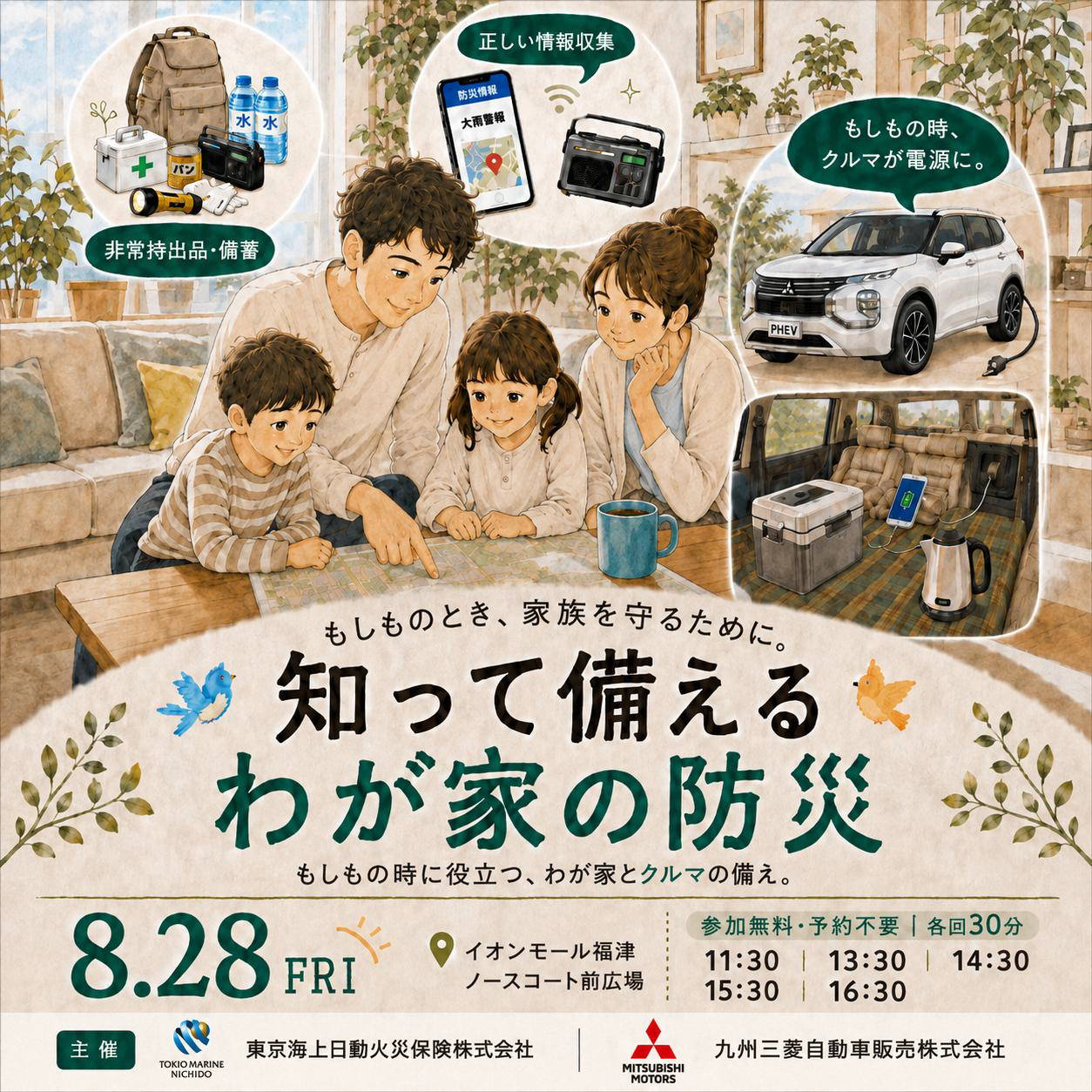 -知って備える-わが家の防災