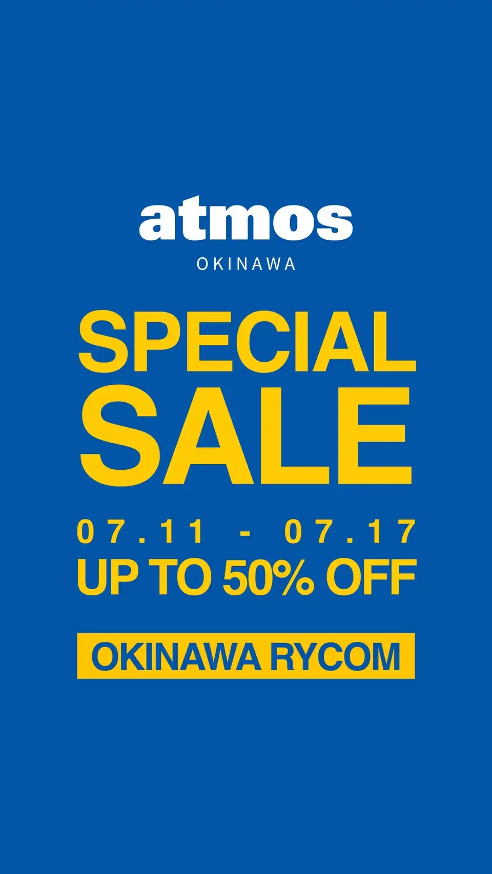 atmos OKINAWASPECIAL SALE