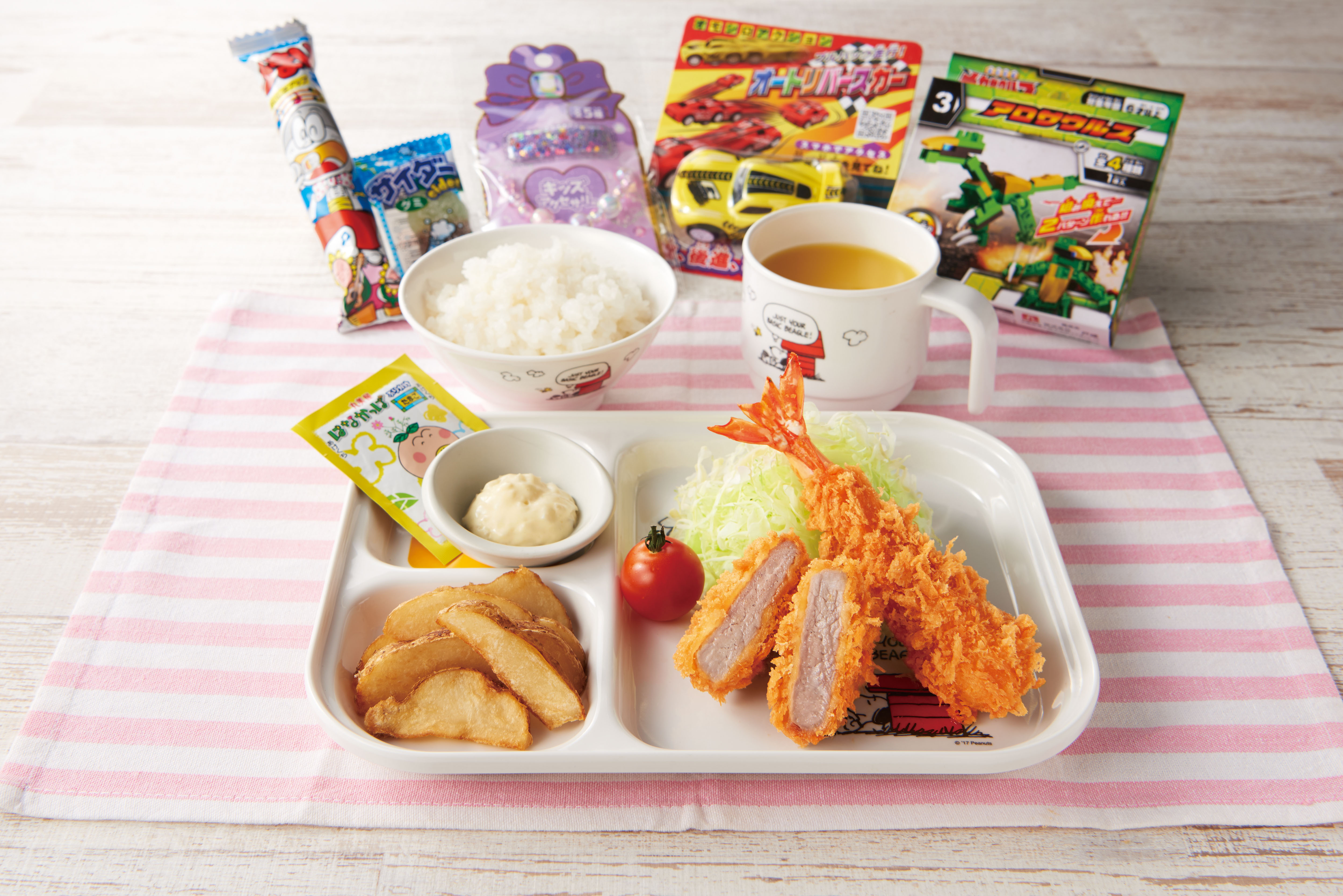 とんかつ和幸キッズメニューとんかつごはん