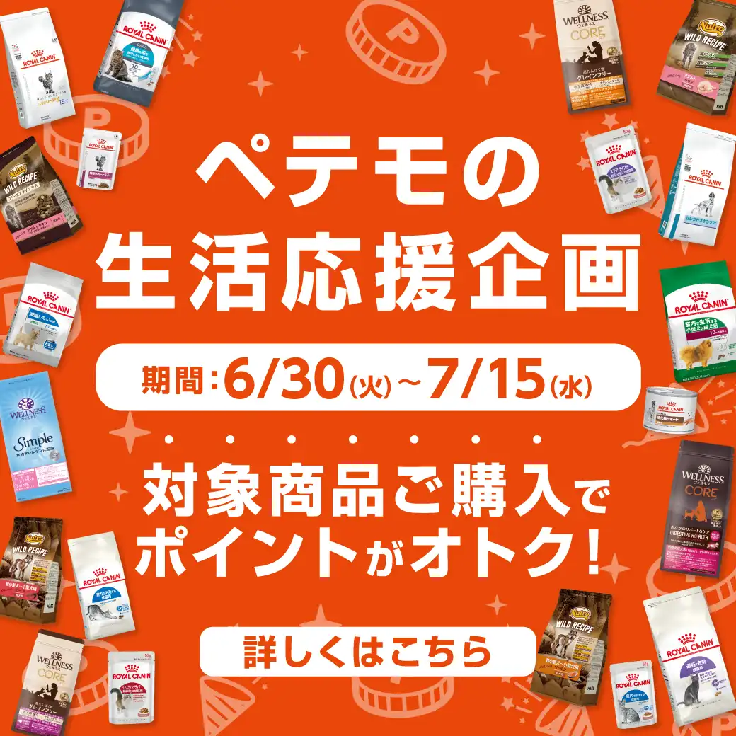 ペテモの生活応援企画開催!