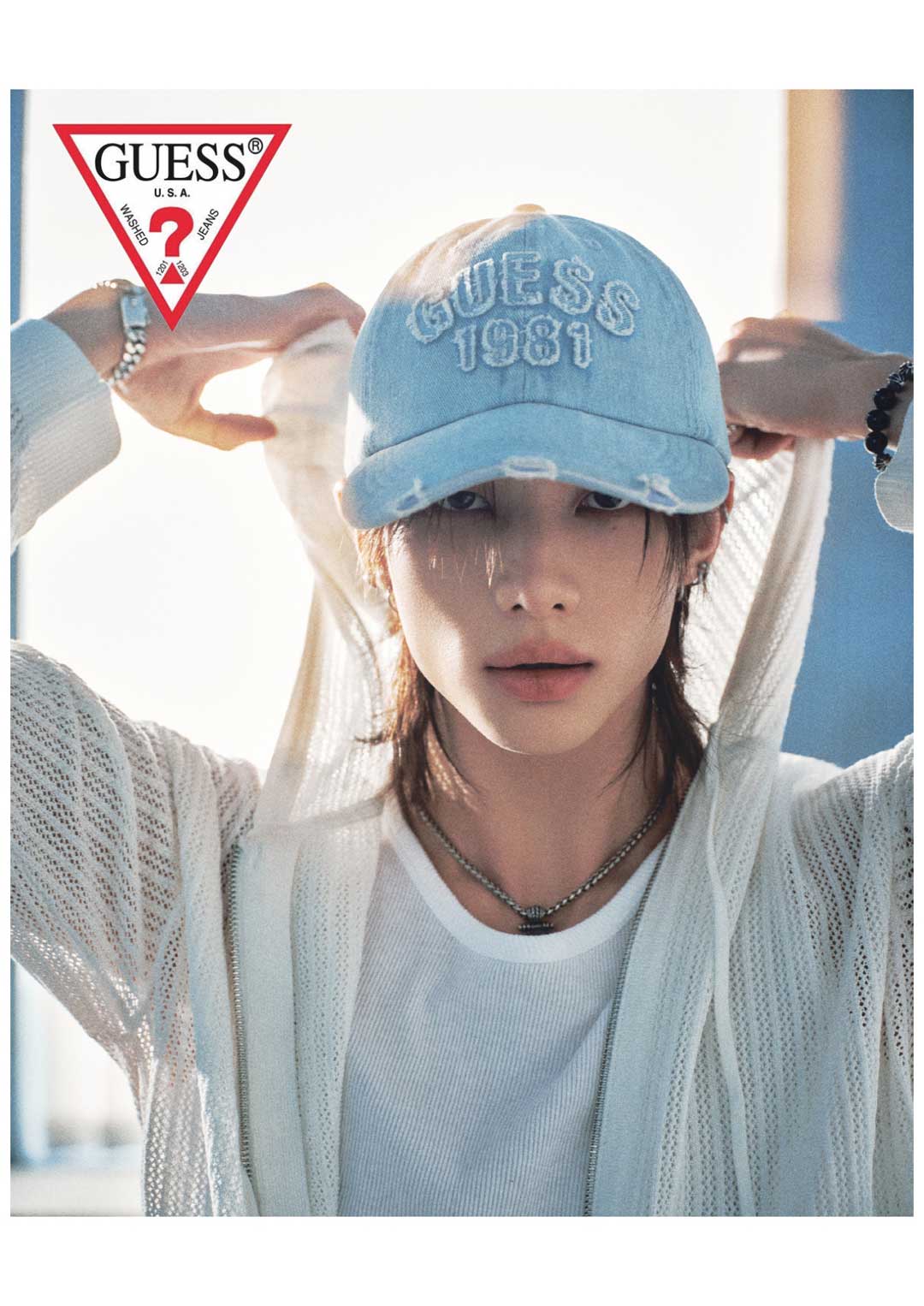 ニュース｜ショップニュース｜GUESS ヒョンジン着用モデルCAP 入荷しま
