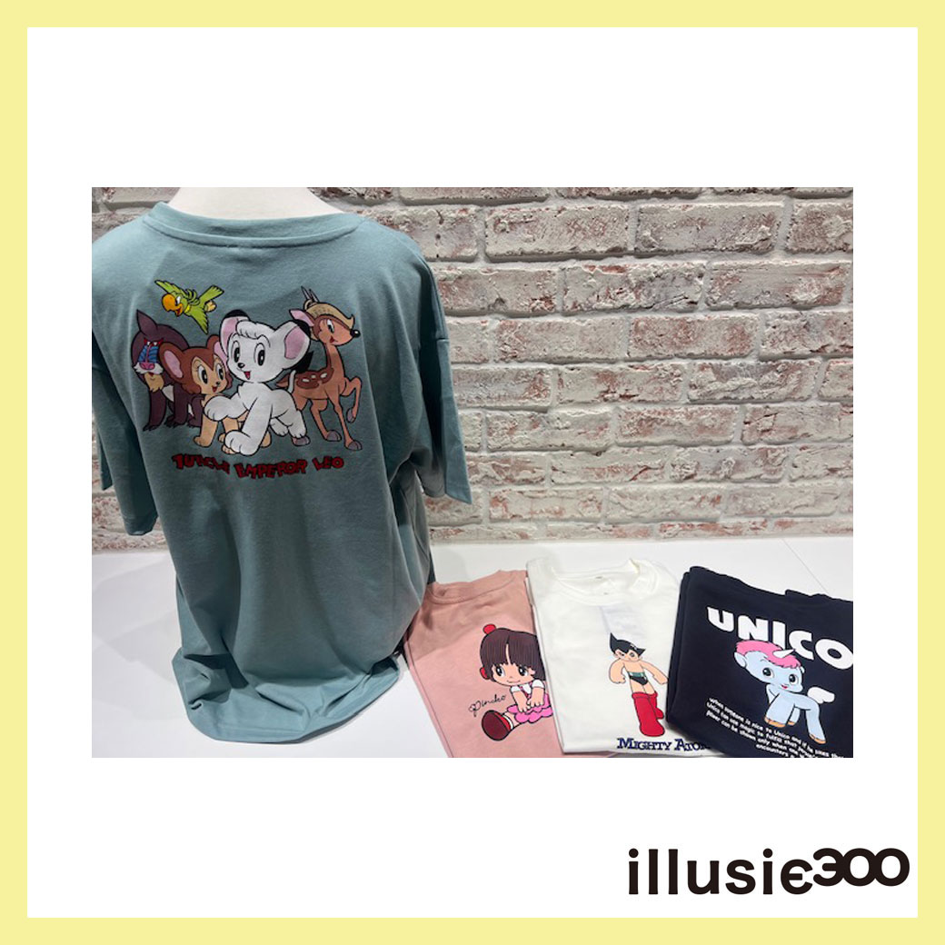 手塚治虫キャラクターTシャツ