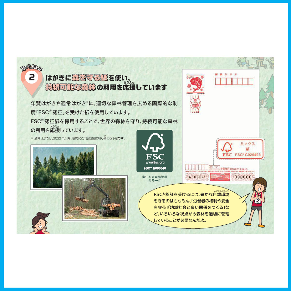 【イオンモールのSDGs】郵便局