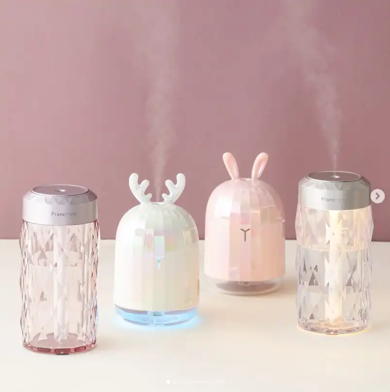 インテリアとしても楽しめるUSB加湿器