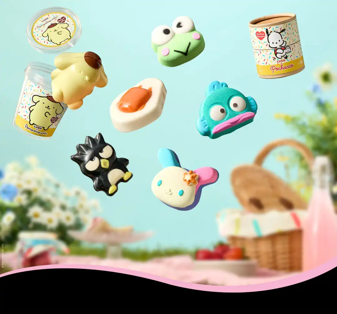 LUSH×サンリオ発売中！