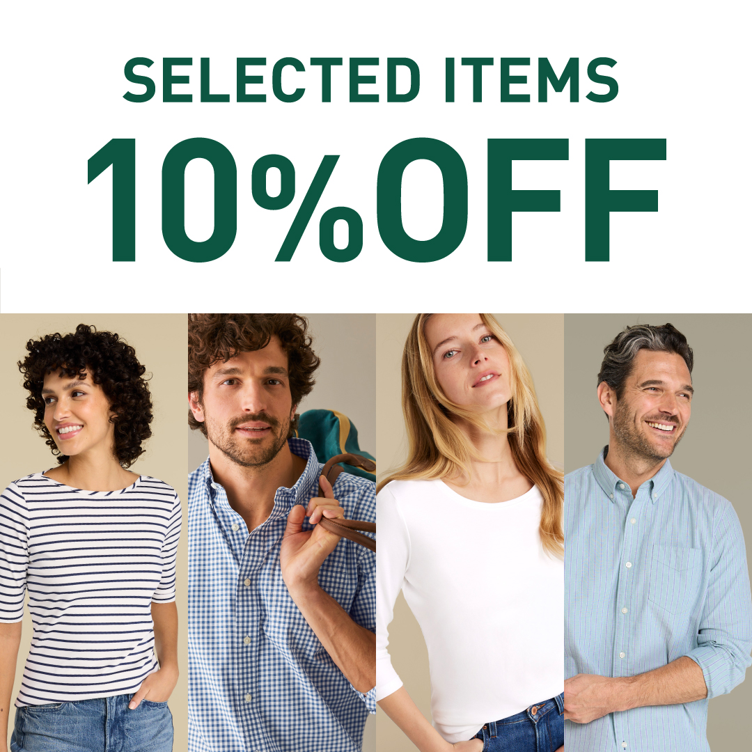 Selecto Items 10%OFF