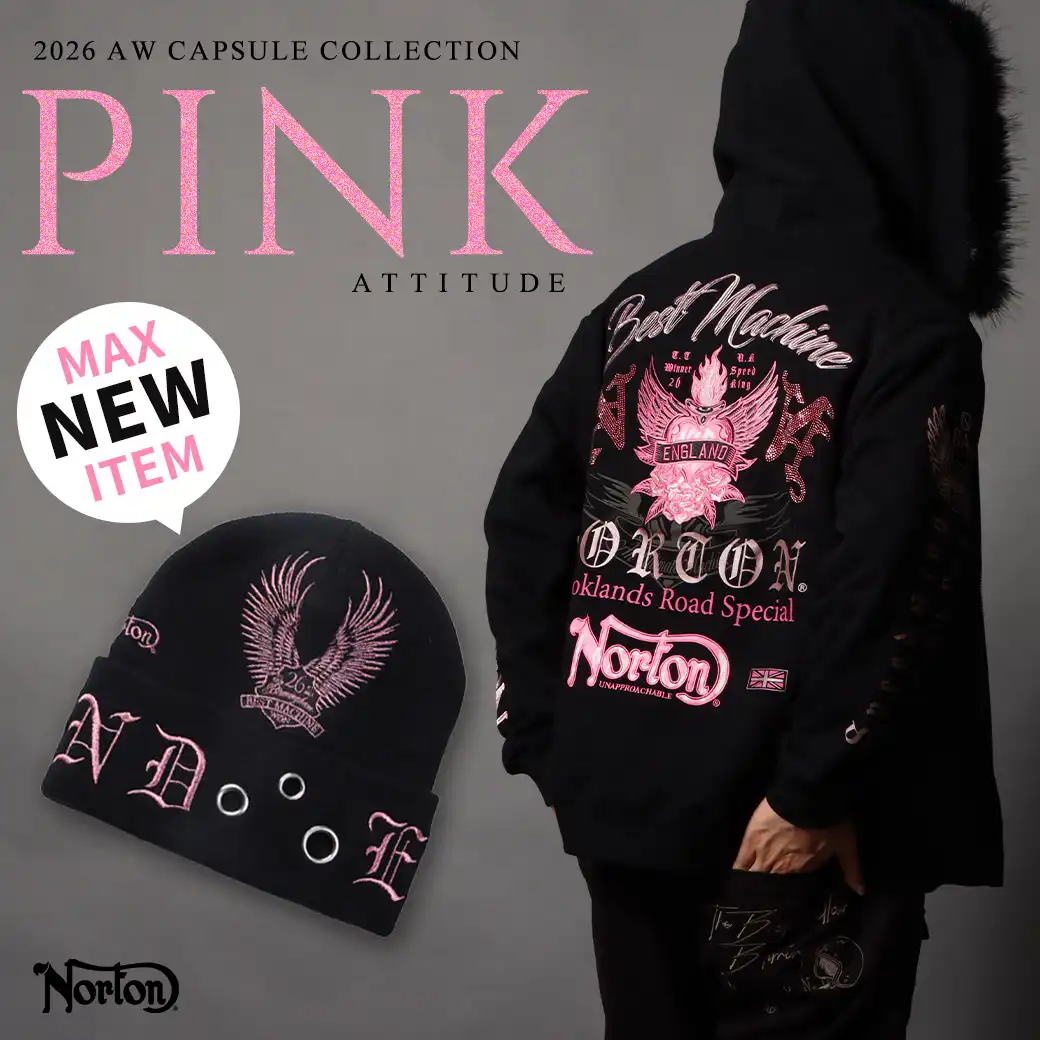 『PINK ATTITUDE』 Norton 26AW Capsule Collection