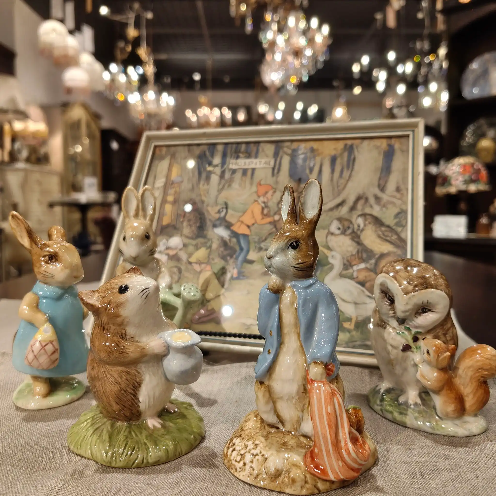 【THE GLOBE】-新入荷- ピーターラビットフィギュリン
