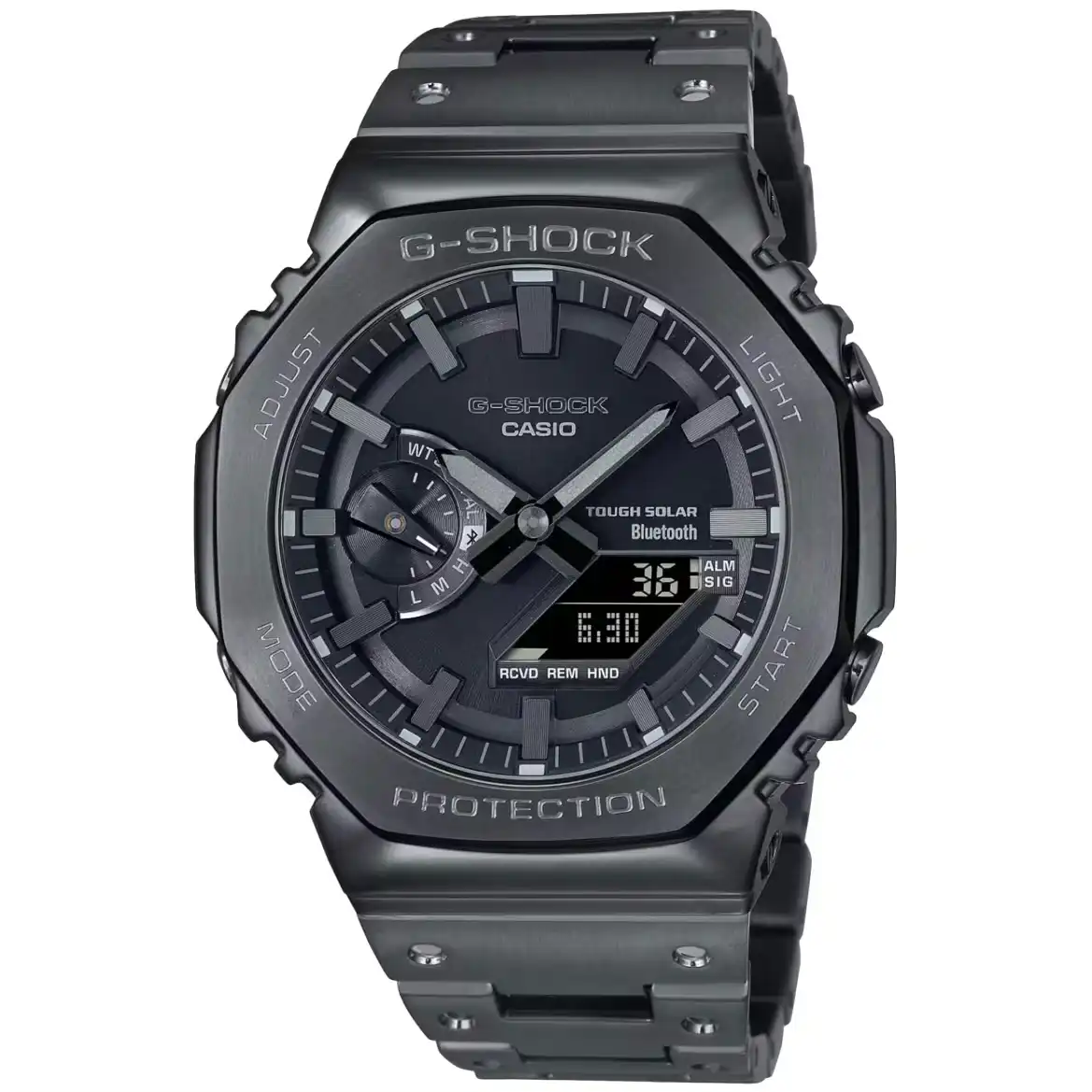 G-SHOCK オールブラックカラーのフルメタルモデル
