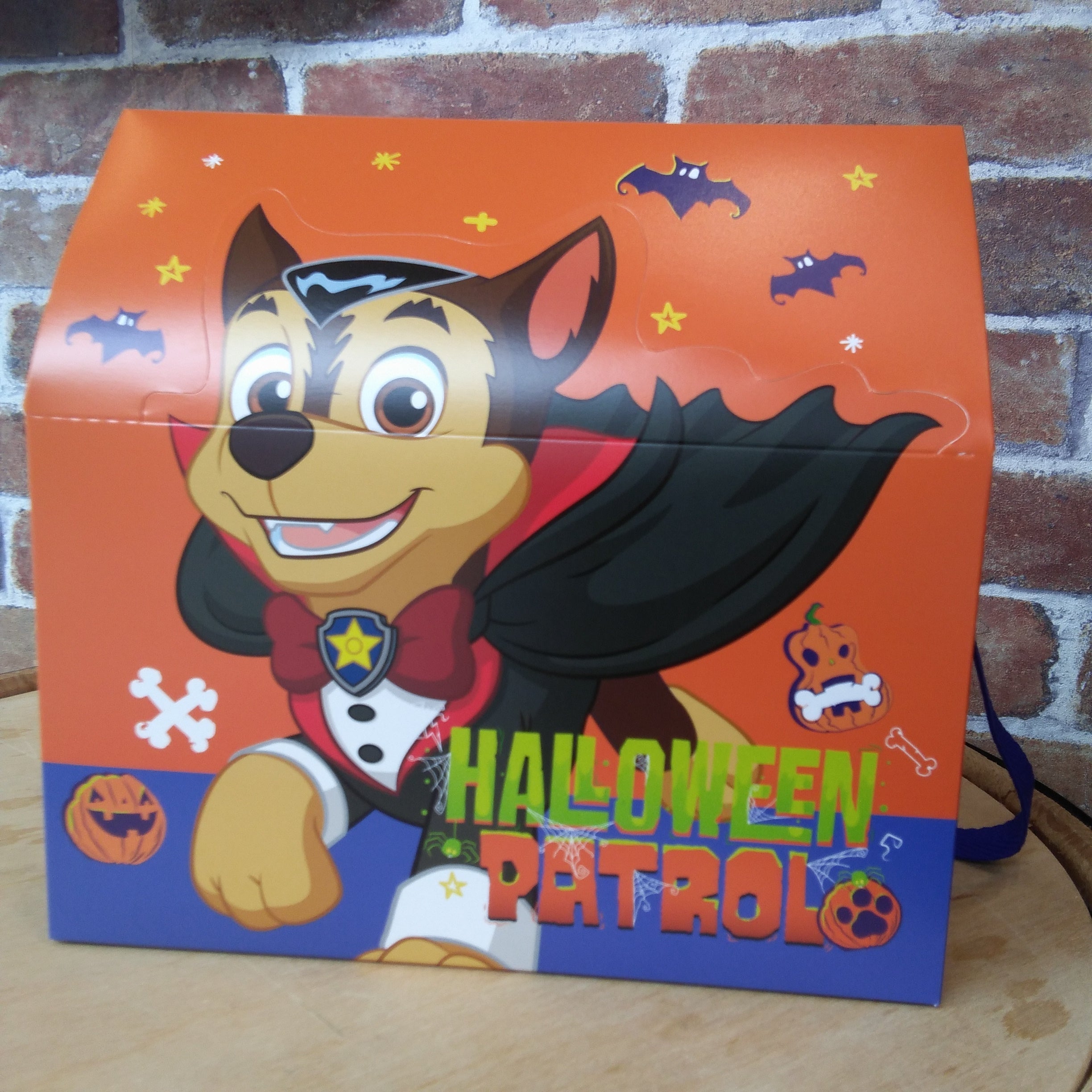 パウ・パトロール　ハロウィンバケツ　ペーパーボックス　24ｇ