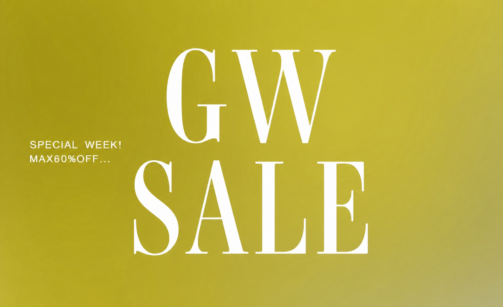 GW SALE