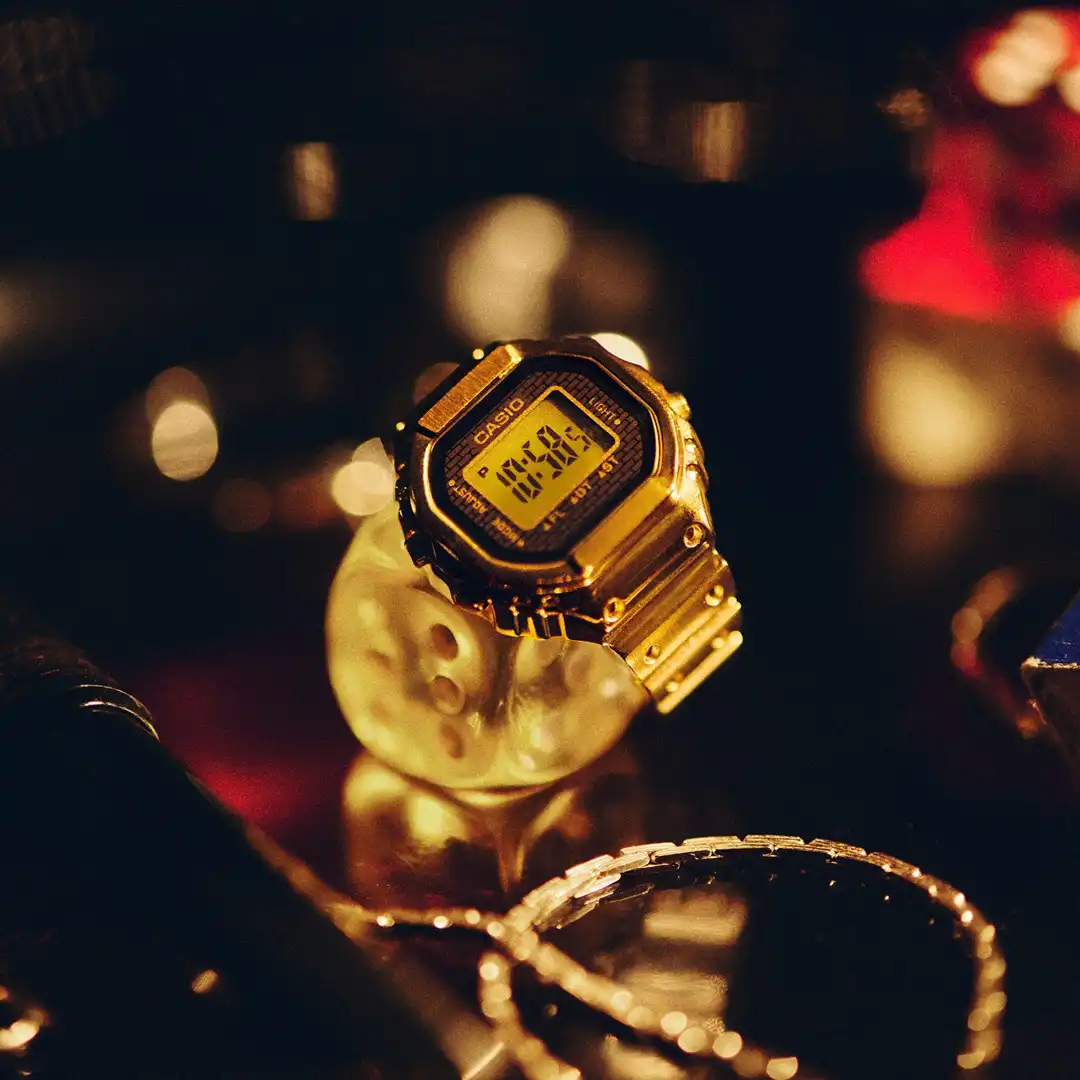 【再入荷】CASIO RING WATCH/GOLD COLOR