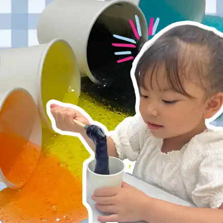 【セイハ英語学院・そろばん教室88くん・パパイヤ式セイハダンスアカデミー主催】オリジナルスライム作り