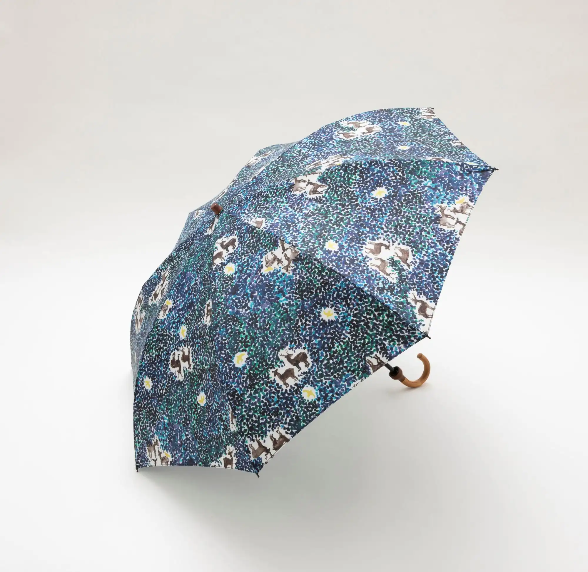 イイダ傘店別注　晴雨兼用折畳傘