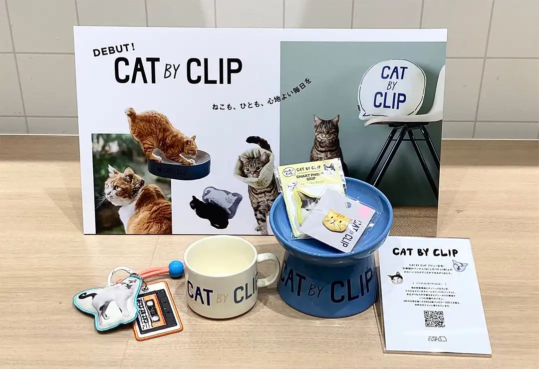CAT BY CLIP