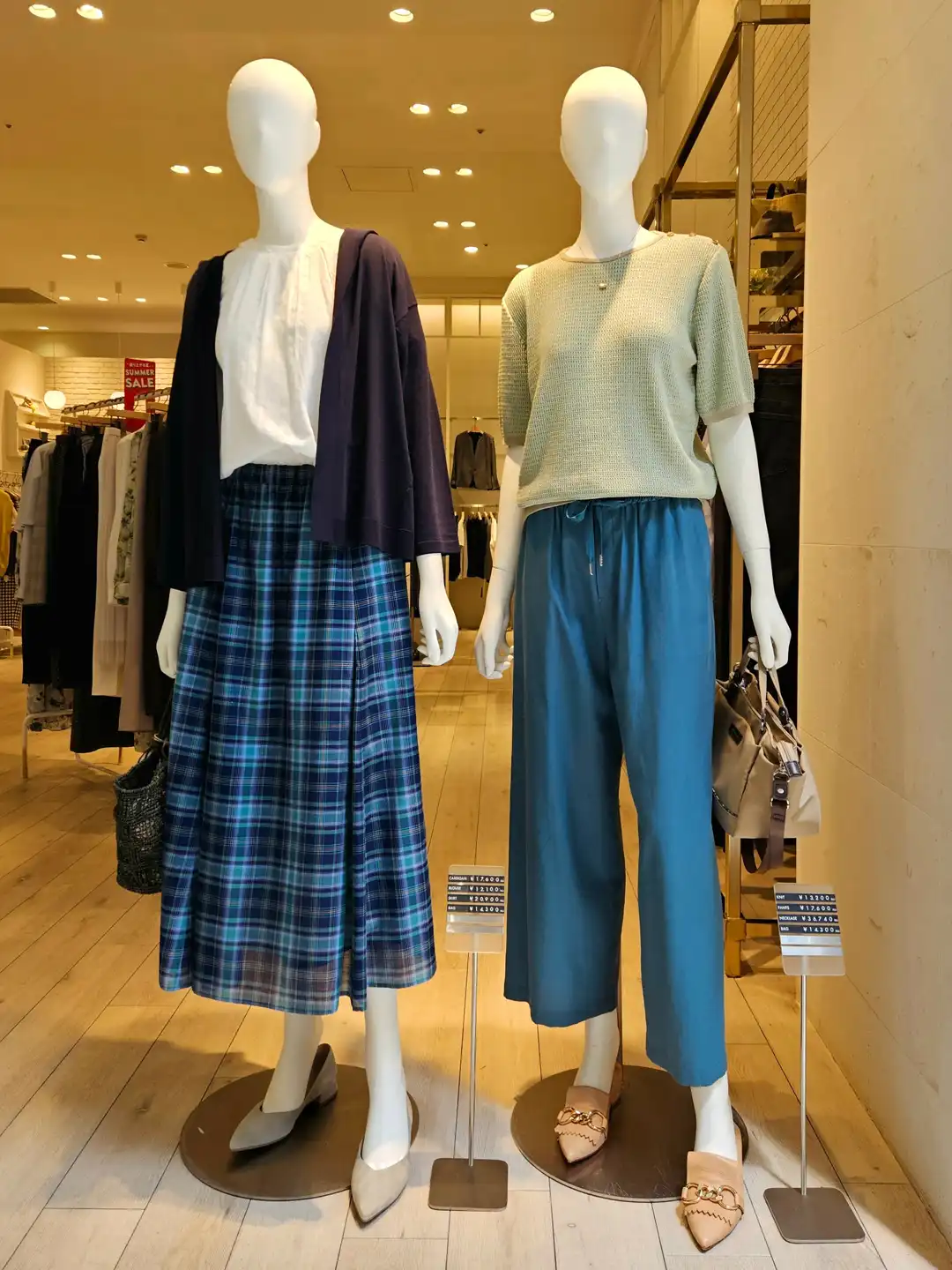 カジュアルを楽しむ夏スタイル