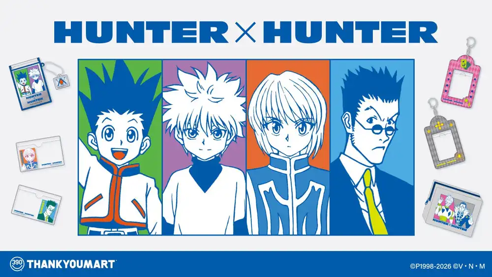 TVアニメ「HUNTER✕HUNTER」の限定アイテムが新登場！