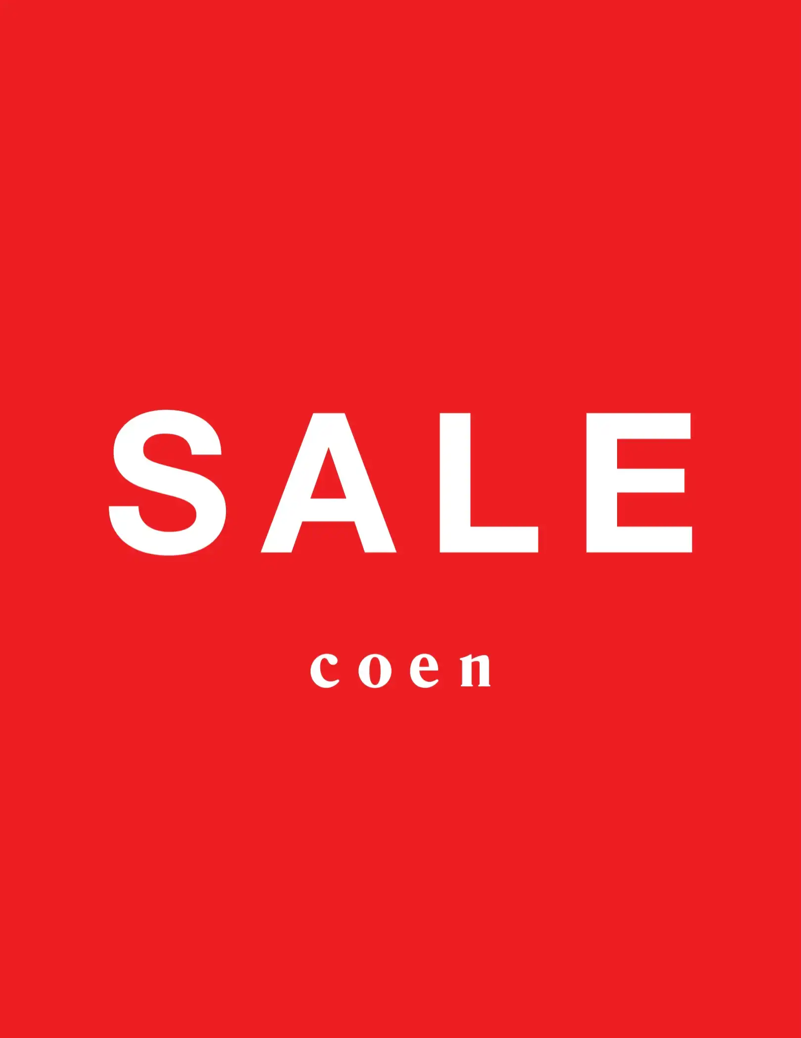 [coen]サマーセール開催いたします!